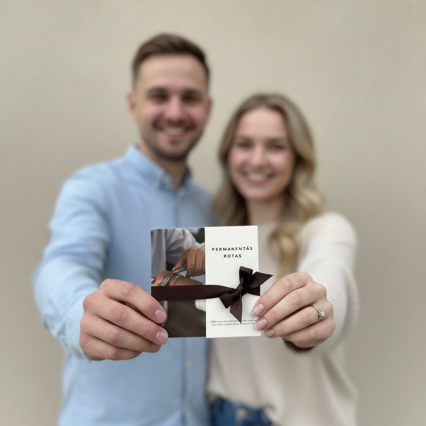 Reģistrējieties fiziskai dāvanu kartei